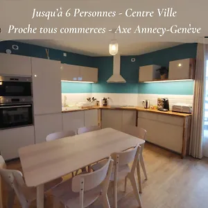 L'ecrin Connecte-axe Annecy-geneve-wifi-confort Appartement